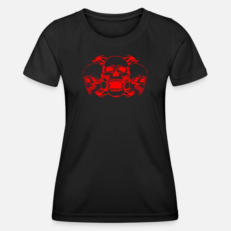 scull - Women's Functional T-Shirt - black