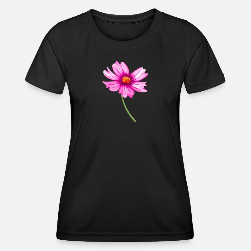 flower - Women's Functional T-Shirt - black