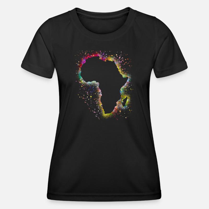Africa - Women's Functional T-Shirt - black
