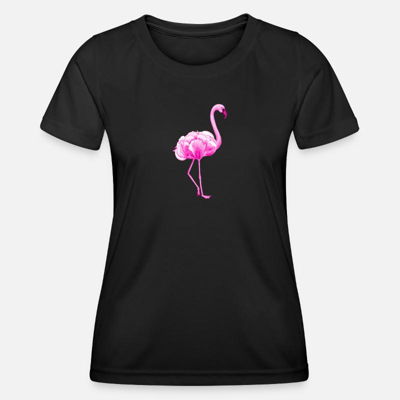 Flamingo - Women's Functional T-Shirt - black