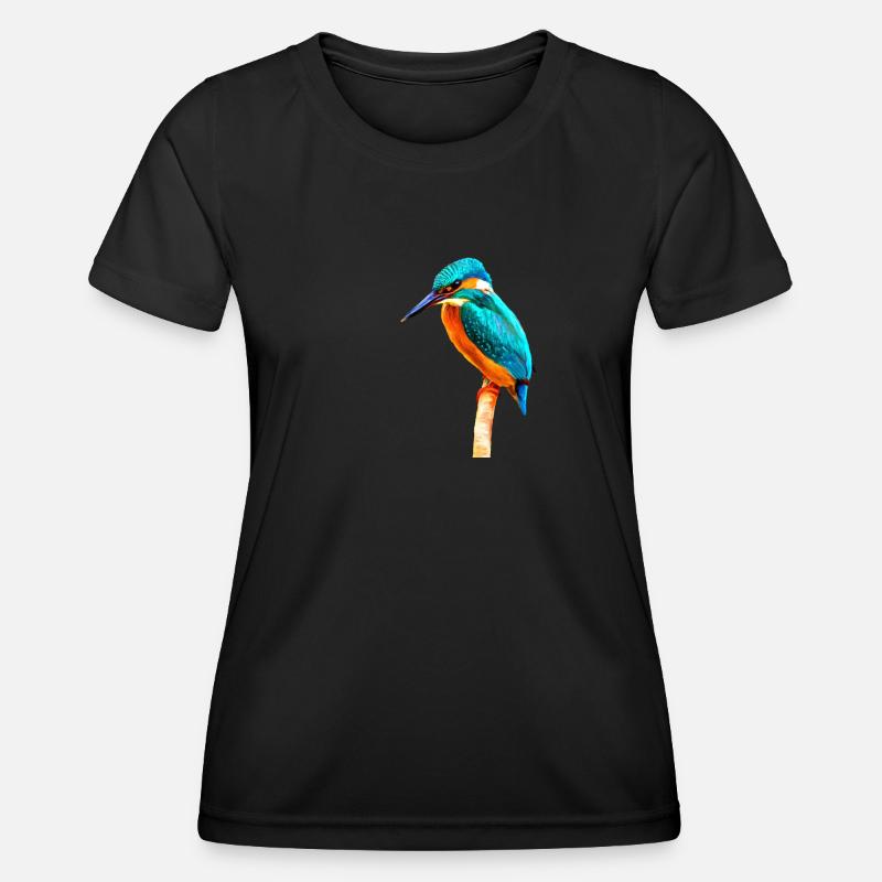 Kingfisher - Women's Functional T-Shirt - black