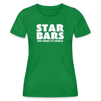 bar, bartender, bar owner - Women's Functional T-Shirt - kelly green - Front - AI Model Female 172 dark (172cm)