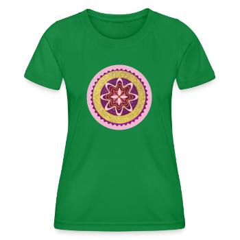 Stargate Harmony - Sonja Ariel von Staden - T-shirt sport Femme - vert - Devant - AI Model Female 172 dark (172cm)