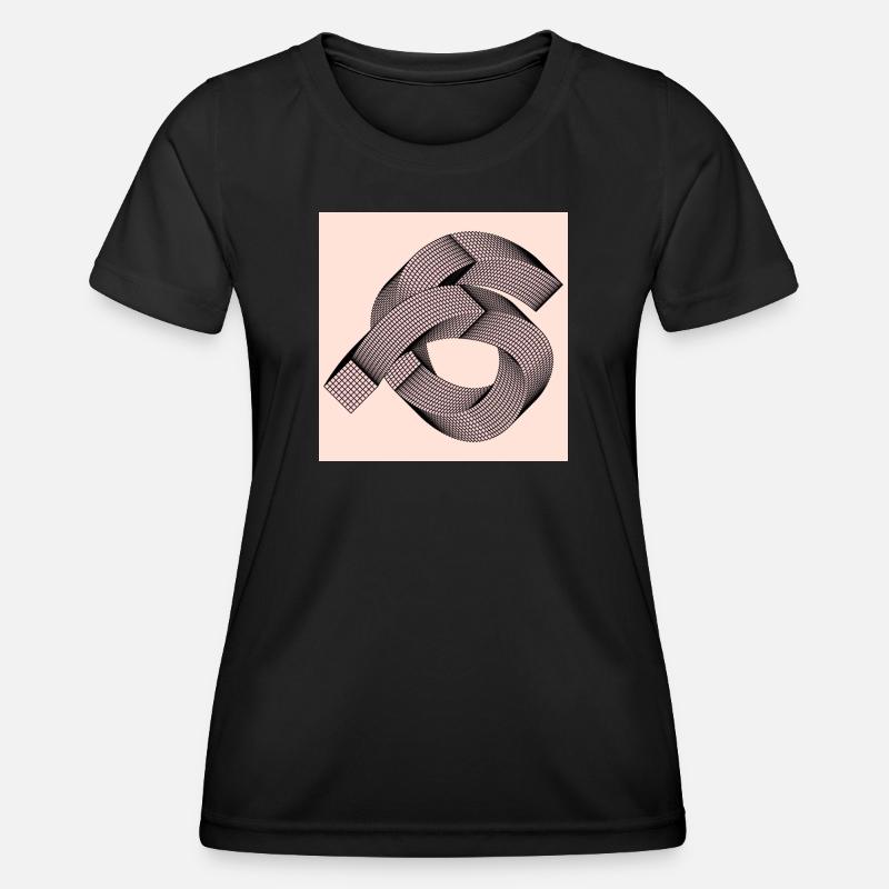 Graphic pattern - Women's Functional T-Shirt - black