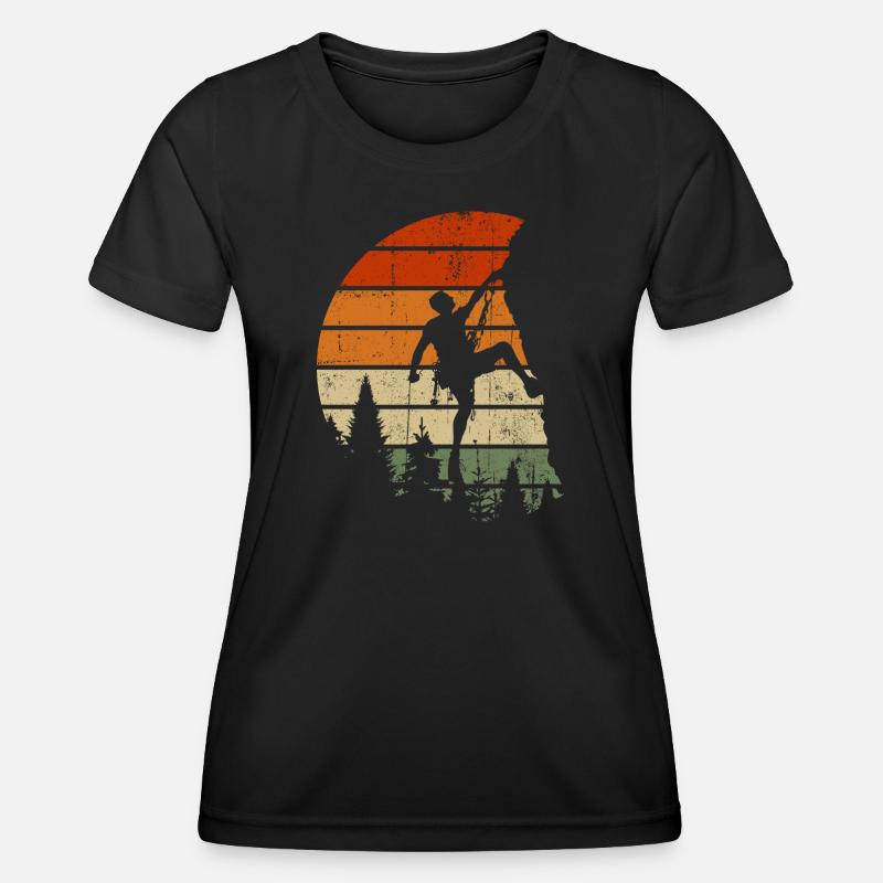 Sunset Summit Climber - Women's Functional T-Shirt - black