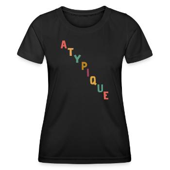 Atypical - Women's Functional T-Shirt - black - Front - AI Model Female 172 light (172cm)