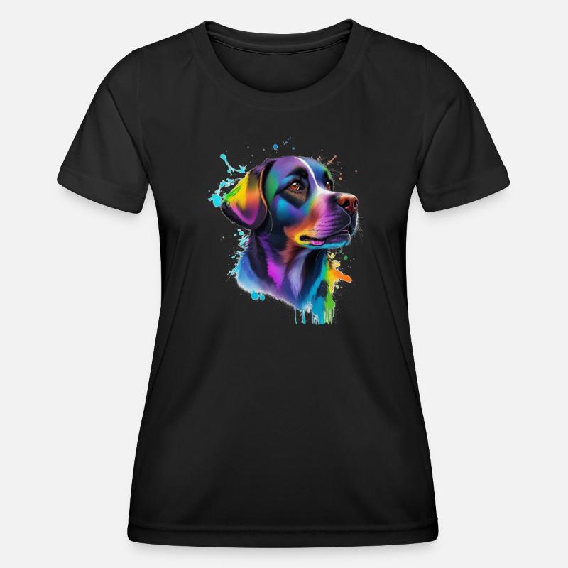 Labrador - Women's Functional T-Shirt - black