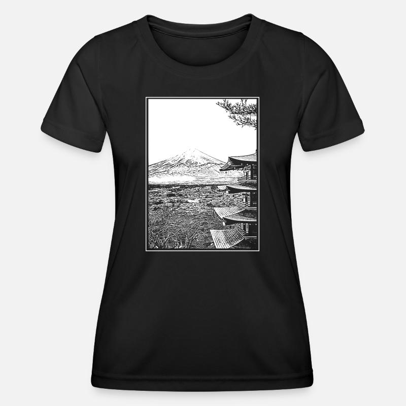 Japan - Women's Functional T-Shirt - black