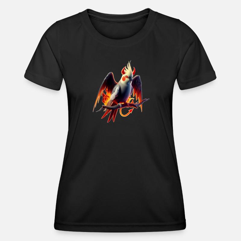 Devil Nymph (02) - Women's Functional T-Shirt - black