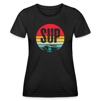 SOUPER - T-shirt sport Femme - noir - Devant - AI Model Female 172 light (172cm)