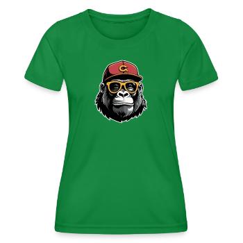 Smart Ape - Women's Functional T-Shirt - kelly green - Front - AI Model Female 172 dark (172cm)