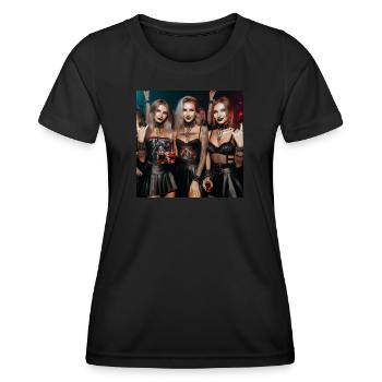 Métal - T-shirt sport Femme - noir - Devant - AI Model Female 172 light (172cm)