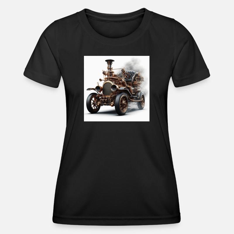 Steamcar - Women's Functional T-Shirt - black