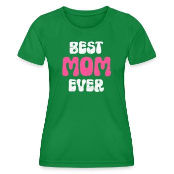 Maman Maman - T-shirt sport Femme - vert - Devant - AI Model Female 172 dark (172cm)