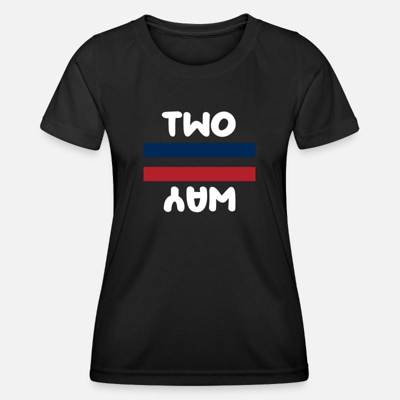 Two-Way - Women's Functional T-Shirt - black