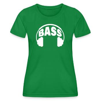 BASS - Women's Functional T-Shirt - kelly green - Front - AI Model Female 172 dark (172cm)