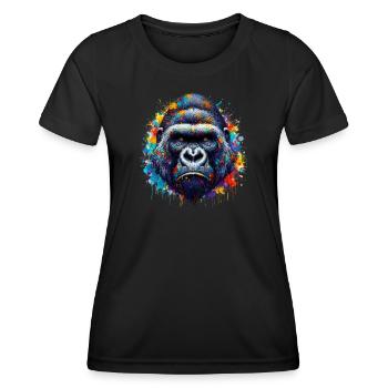 Gorilla - Women's Functional T-Shirt - black - Front - AI Model Female 172 light (172cm)