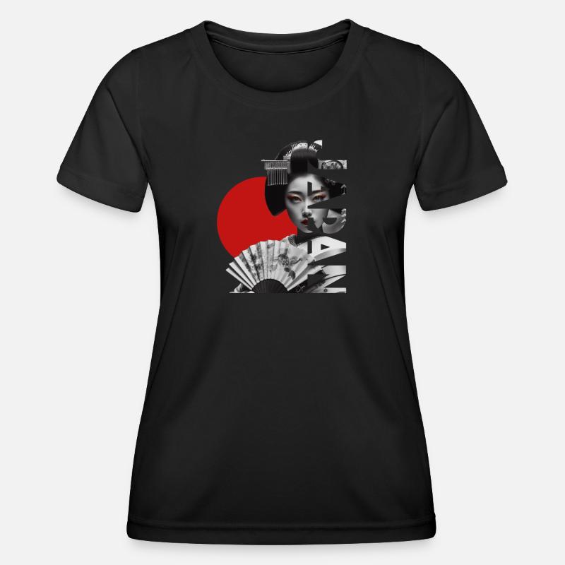 Japan - Women's Functional T-Shirt - black
