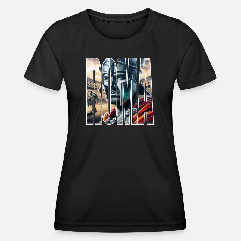 ROMA - Women's Functional T-Shirt - black