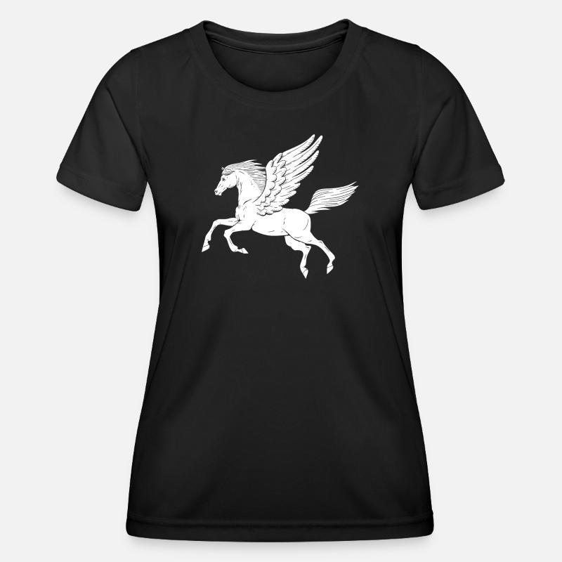 Pegasus - Women's Functional T-Shirt - black