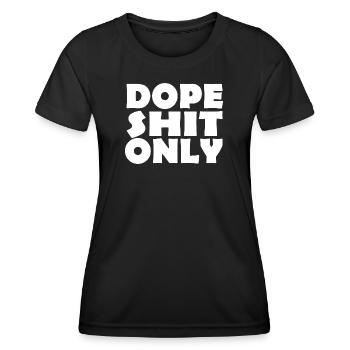 SHIT - Frauen Funktions-T-Shirt - Schwarz - Vorne - AI Model Female 172 light (172cm)