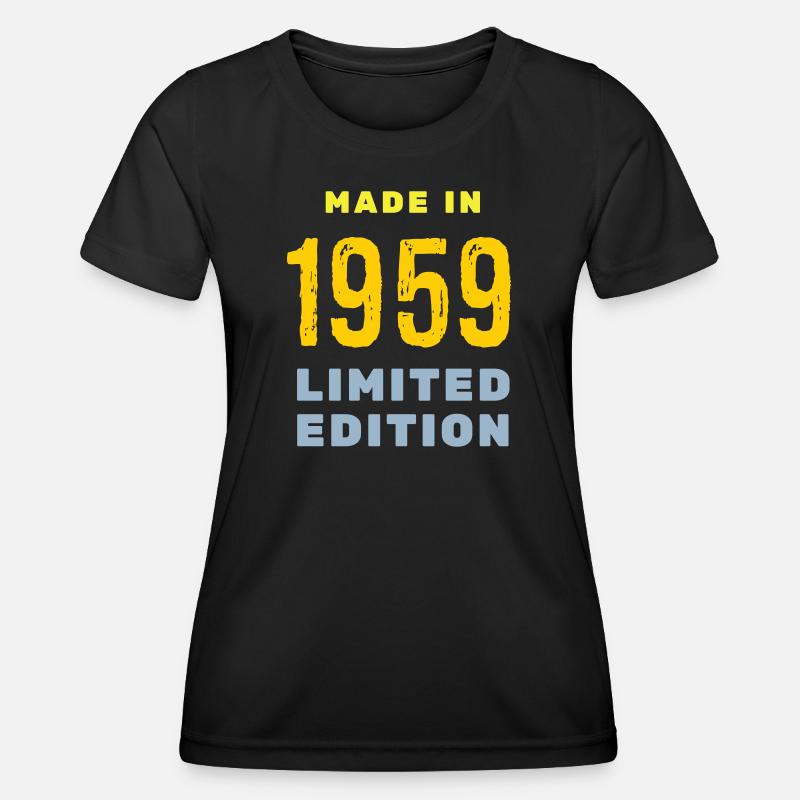 1959 - Women's Functional T-Shirt - black