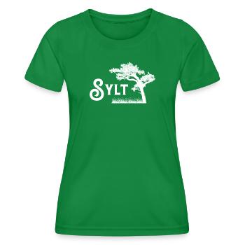 Sylt - Women's Functional T-Shirt - kelly green - Front - AI Model Female 172 dark (172cm)