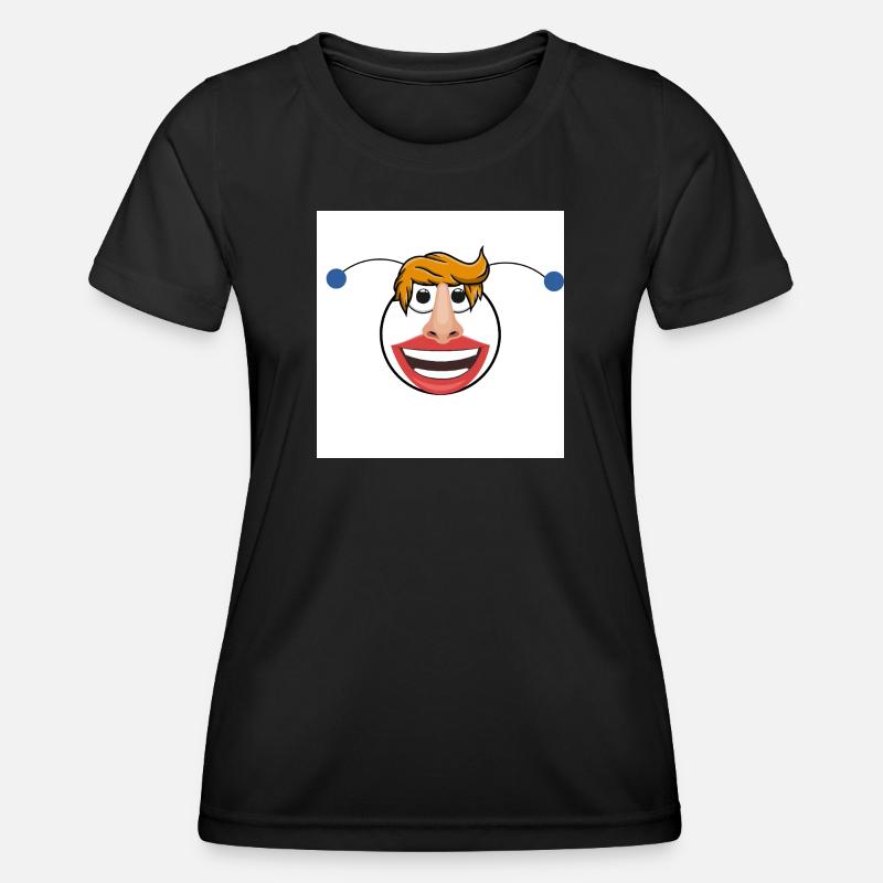The Funny Guy - Women's Functional T-Shirt - black