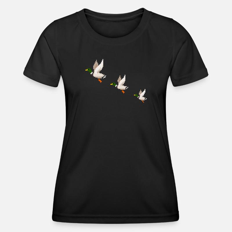 Flying Ducks - Women's Functional T-Shirt - black