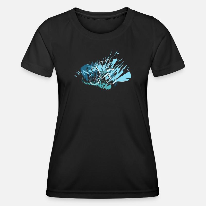 Biker Style 26 - Women's Functional T-Shirt - black