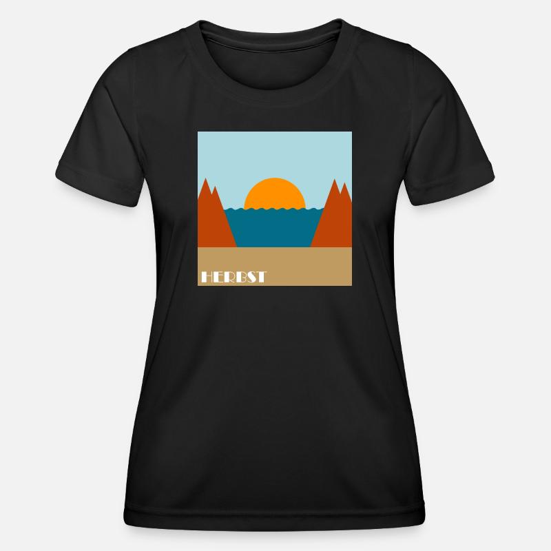 Autumn - Women's Functional T-Shirt - black
