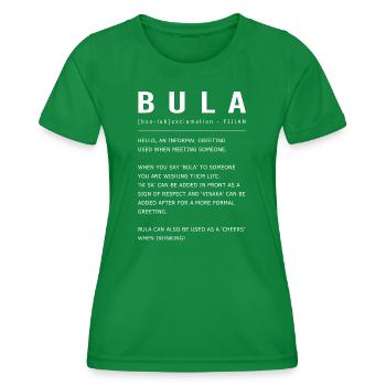 Fidji - T-shirt sport Femme - vert - Devant - AI Model Female 172 dark (172cm)