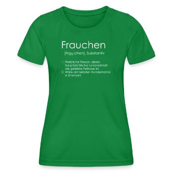 maîtresse - T-shirt sport Femme - vert - Devant - AI Model Female 172 dark (172cm)