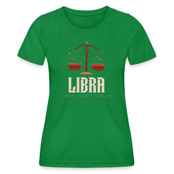 Waage - Frauen Funktions-T-Shirt - Kelly Green - Vorne - AI Model Female 172 dark (172cm)