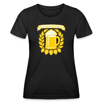Ein Prosit der Gemütlichkeit - Frauen Funktions-T-Shirt - Schwarz - Vorne - AI Model Female 172 light (172cm)