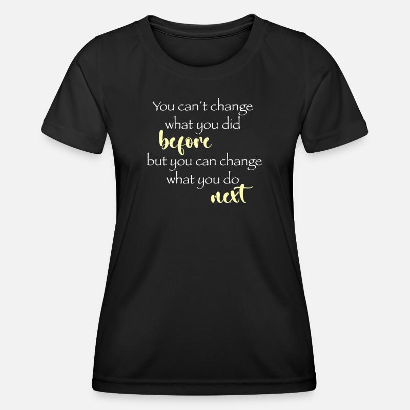 Change next - Women's Functional T-Shirt - black
