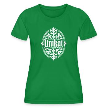 Unique Unique Individual Self-Worth Unique - Women's Functional T-Shirt - kelly green - Front - AI Model Female 172 dark (172cm)