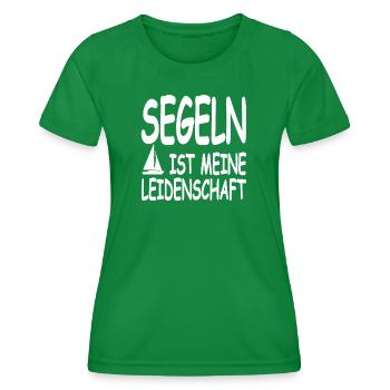 Voile - T-shirt sport Femme - vert - Devant - AI Model Female 172 dark (172cm)