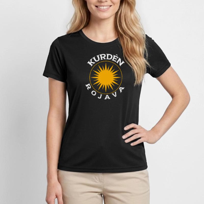 Kurds Rojava Women's Functional T-Shirt