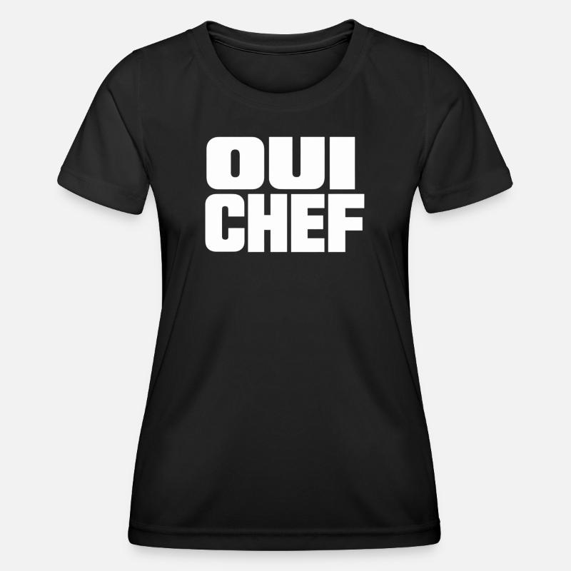 Qui Chef - Women's Functional T-Shirt - black