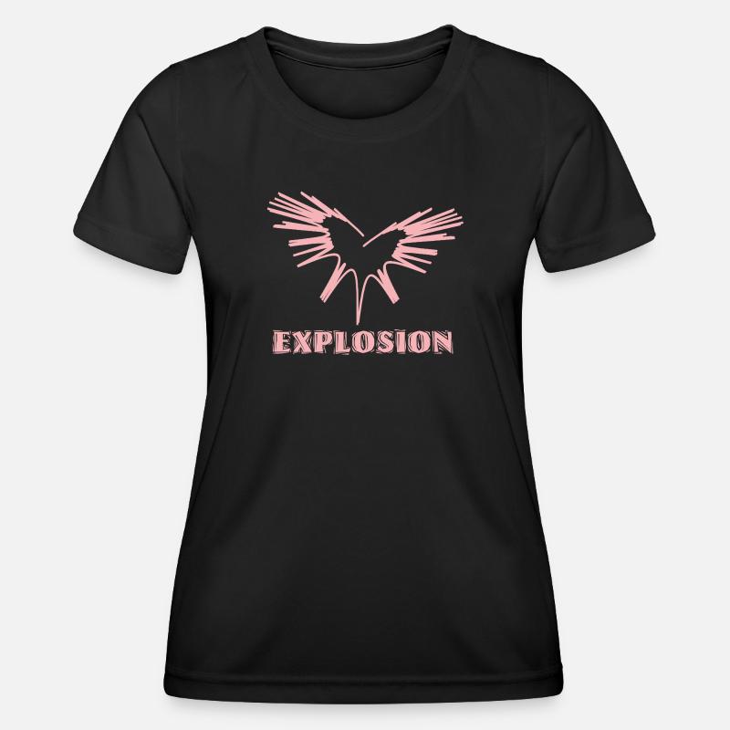 Love Explosion - Women's Functional T-Shirt - black
