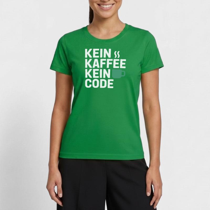 No Coffee No Code Programmeur Informaticien T-shirt sport Femme