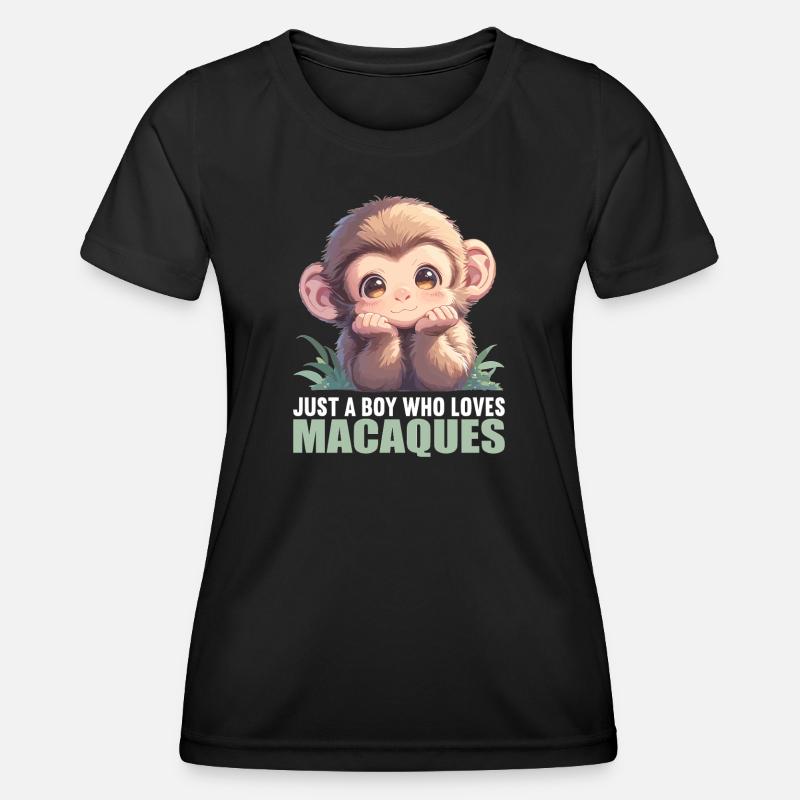 Macaque Macaque - Women's Functional T-Shirt - black