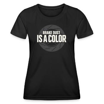 Track Day Bremsstaub Hpde Track Car Autocross - Frauen Funktions-T-Shirt - Schwarz - Vorne - AI Model Female 172 light (172cm)