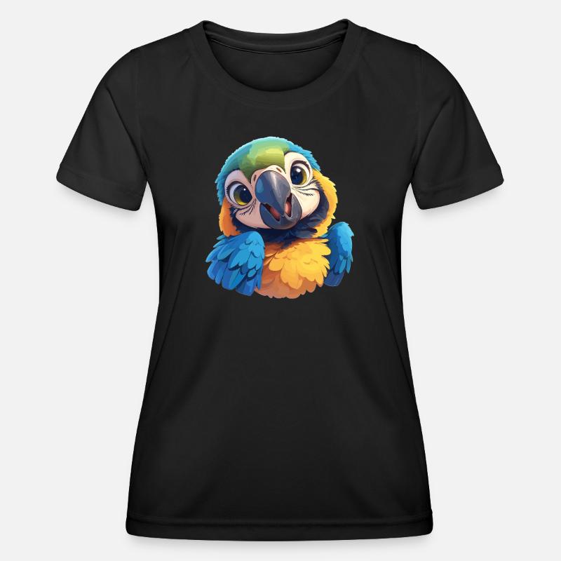 Macaw's Era - Women's Functional T-Shirt - black