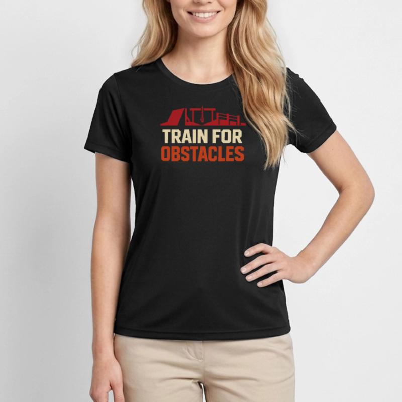 Parcours d’obstacles Course d’obstacles OCR T-shirt sport Femme