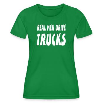 Truck - Frauen Funktions-T-Shirt - Kelly Green - Vorne - AI Model Female 172 dark (172cm)