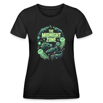 Plastic Sea - Women's Functional T-Shirt - black - Front - AI Model Female 172 light (172cm)