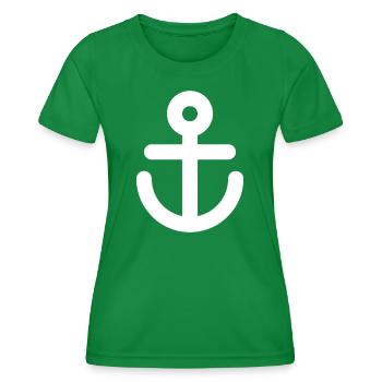 Voile - T-shirt sport Femme - vert - Devant - AI Model Female 172 dark (172cm)