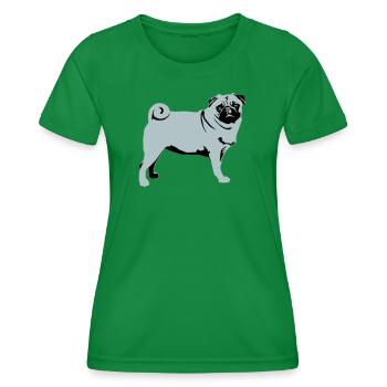 Carlin - T-shirt sport Femme - vert - Devant - AI Model Female 172 dark (172cm)